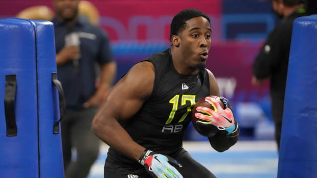 RB Breece Hall NFL Combine